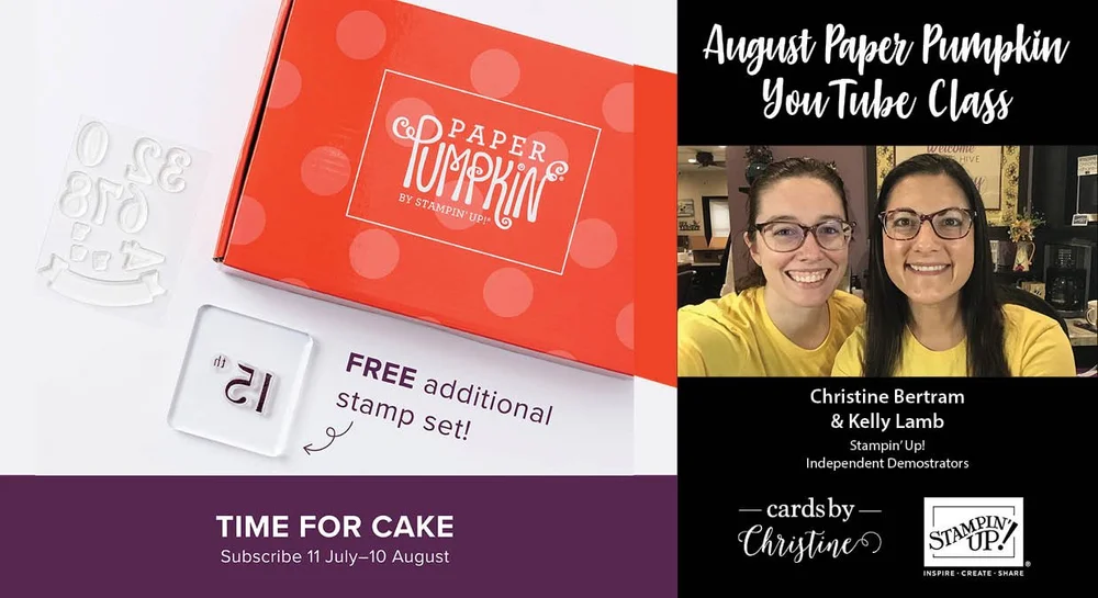 August Paper Pumpkin - YouTube Live - FREE — Cards by Christine