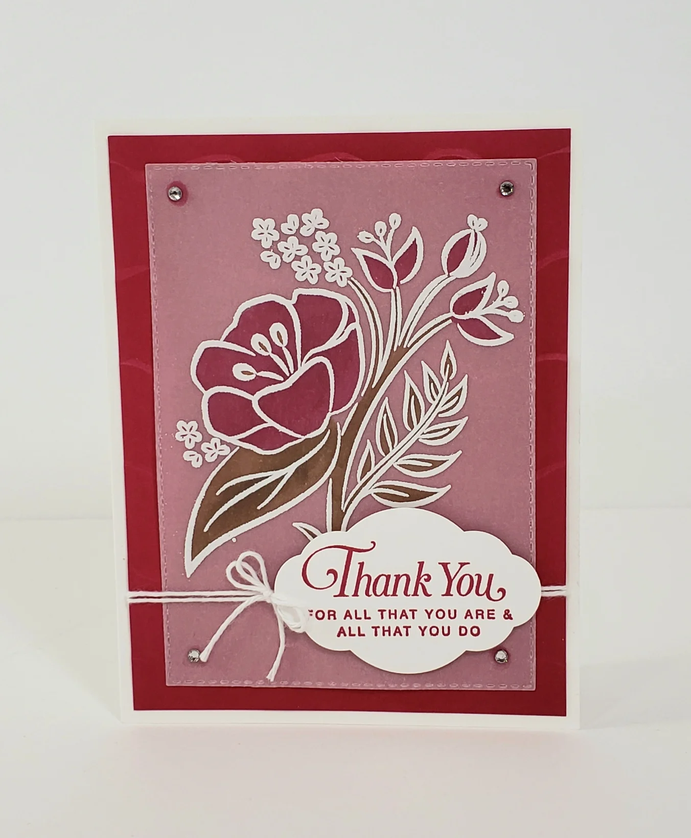 All That You Are Flower Card