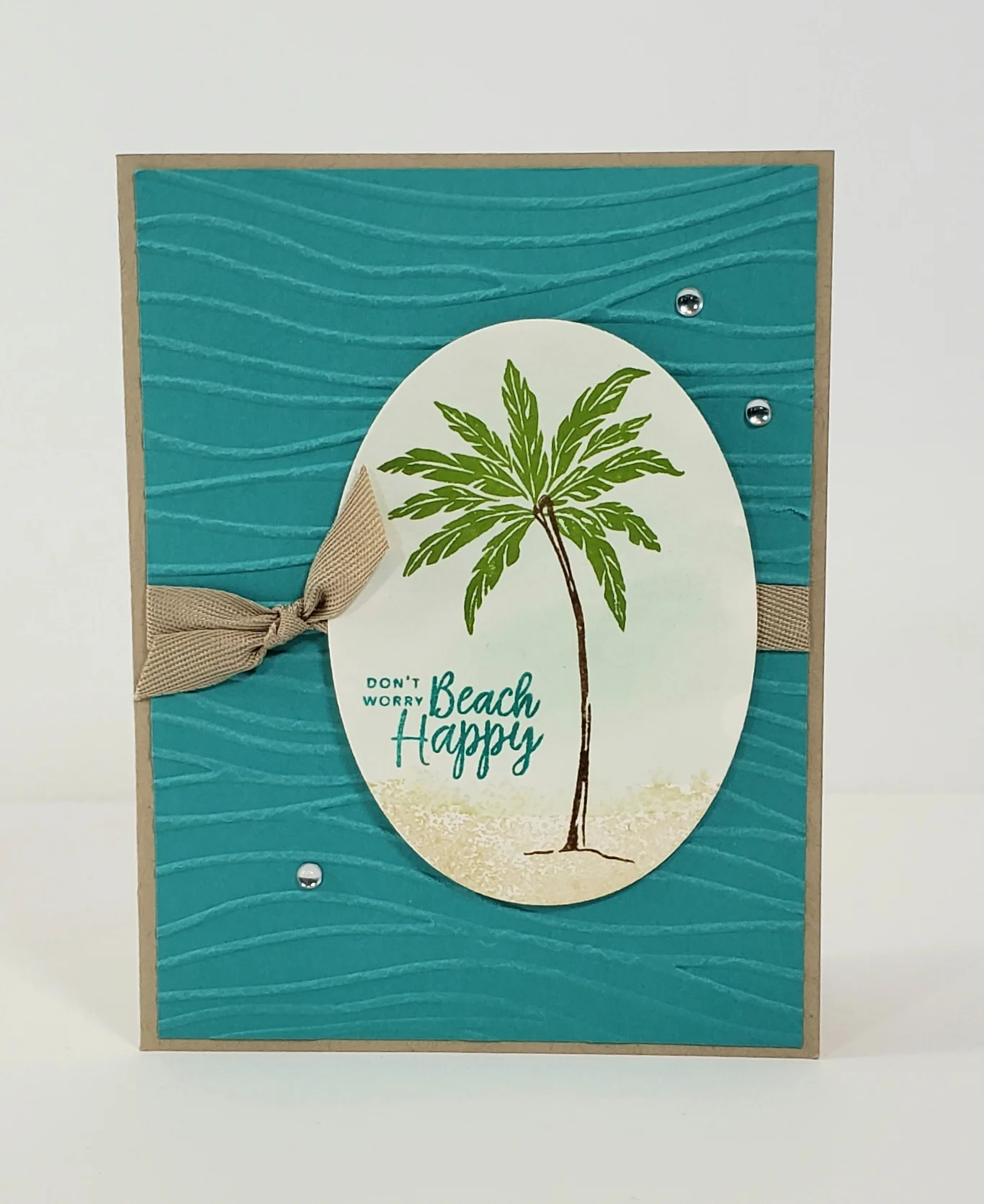 Don't Worry Beach Happy Card