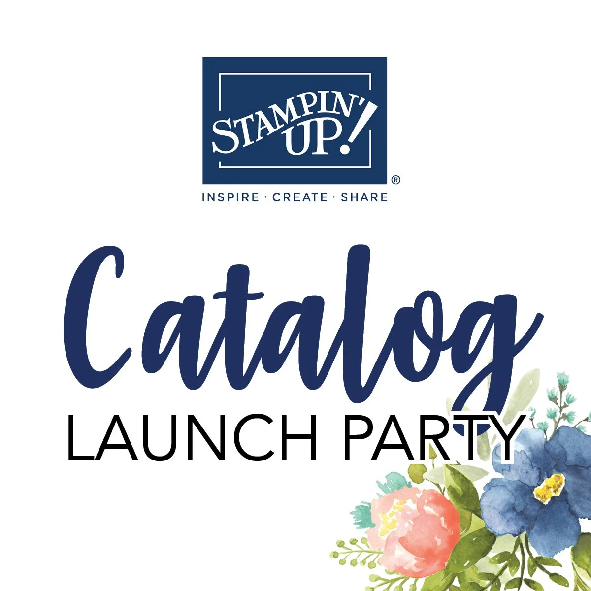 Spring Mini Catalog Launch Fun Folds Card Class - In Person