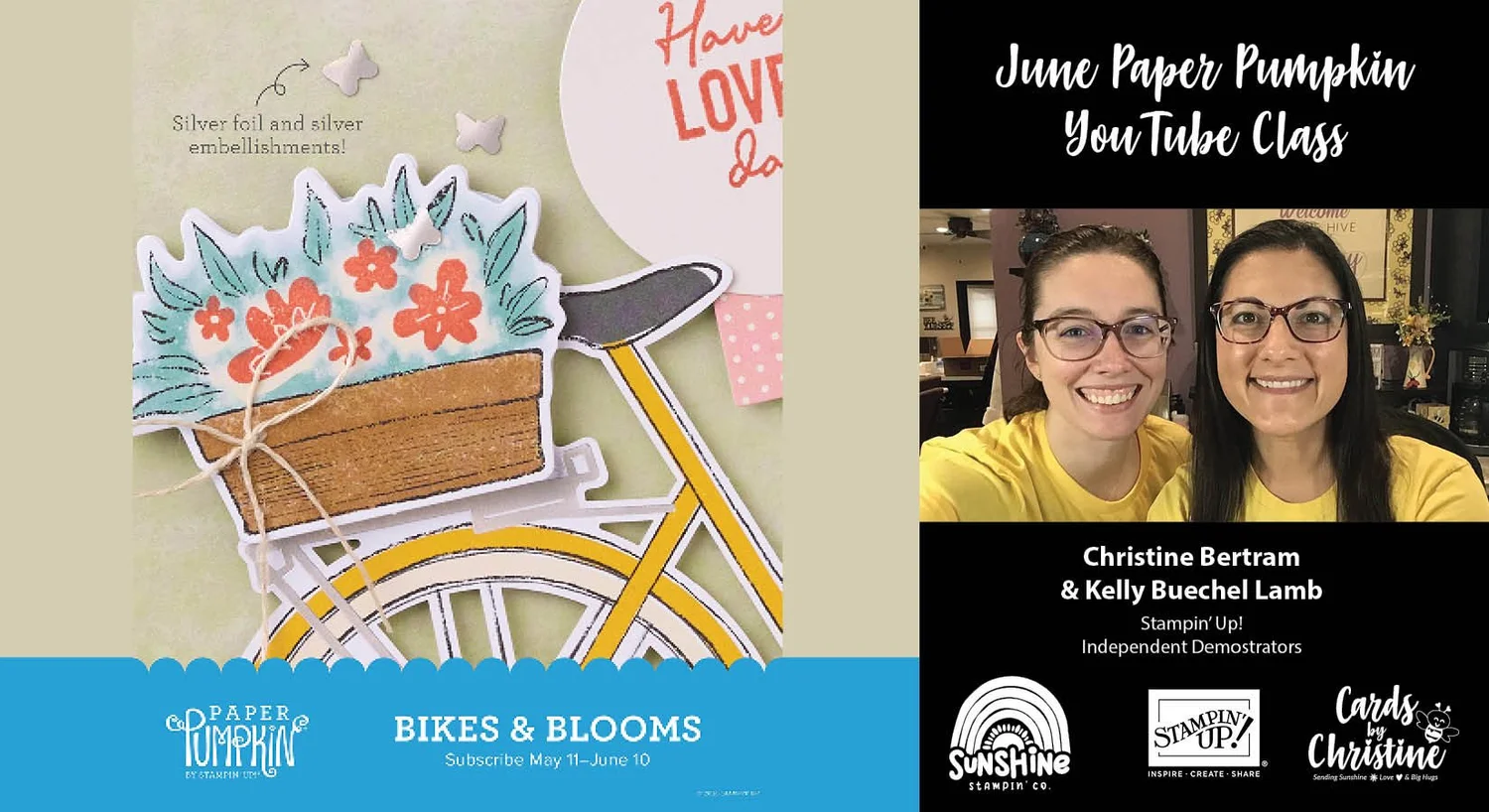 June Paper Pumpkin - YouTube Live - FREE! — Cards by Christine