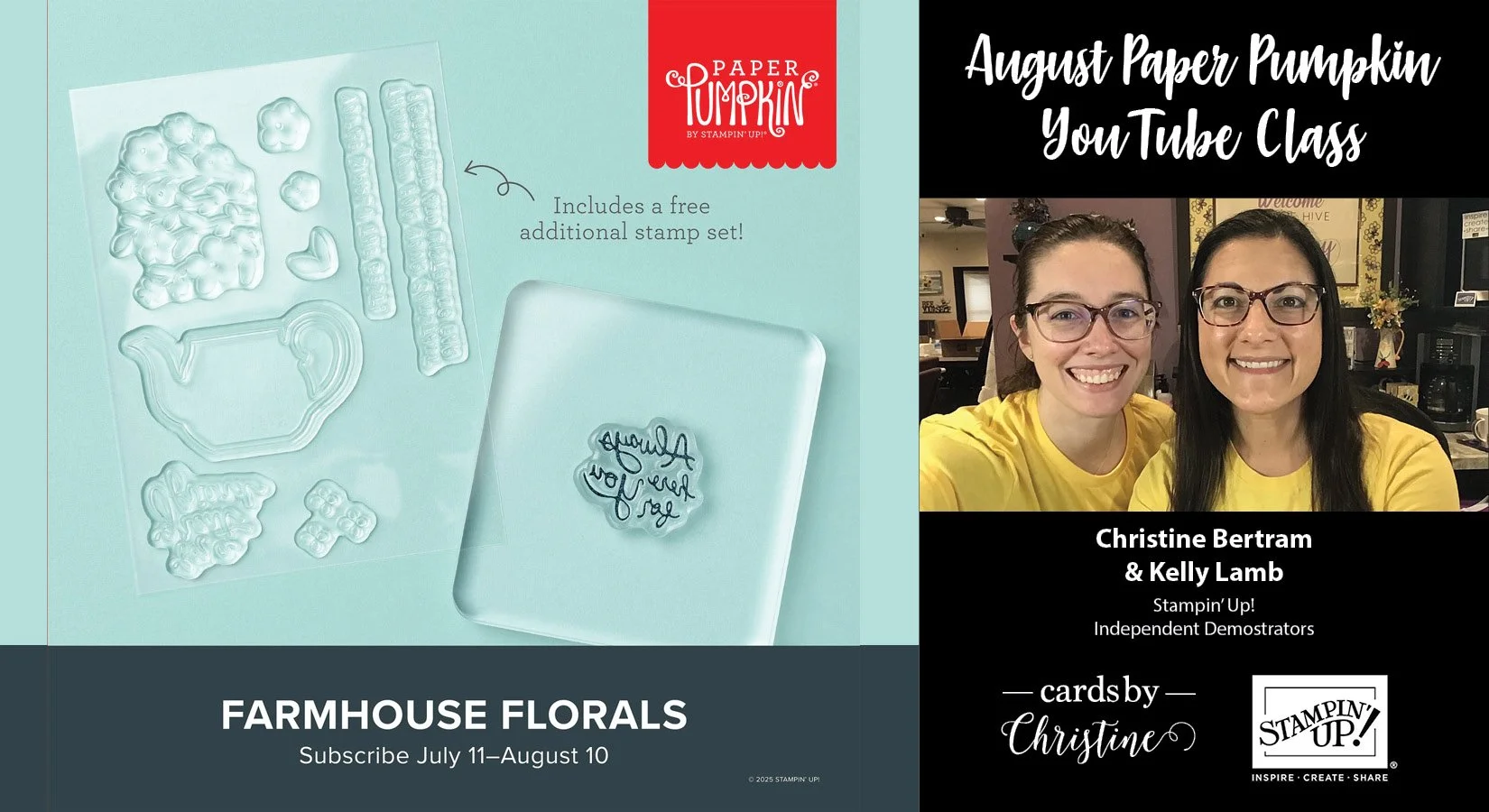 August Paper Pumpkin - YouTube Live - FREE — Cards by Christine