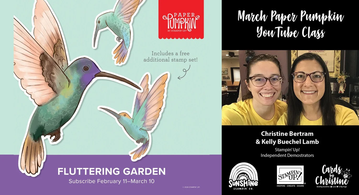 March Paper Pumpkin - YouTube Live - FREE! — Cards by Christine