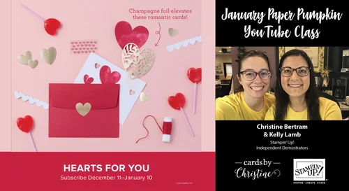 January Paper Pumpkin - YouTube Live - FREE — Cards by Christine