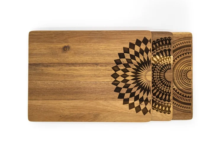 Acacia Set Of 4 Rectangle And Round Placemats Want Placemats That Will Last Br Nihal Shah