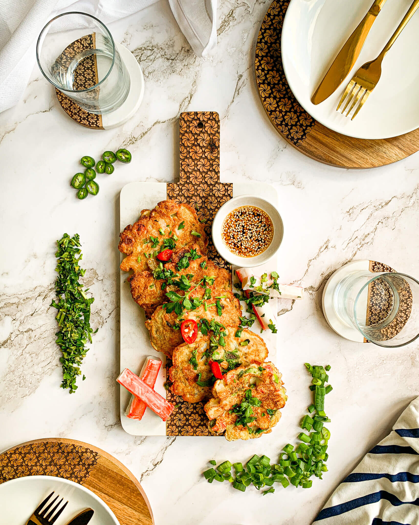 SEAFOOD FRITTERS