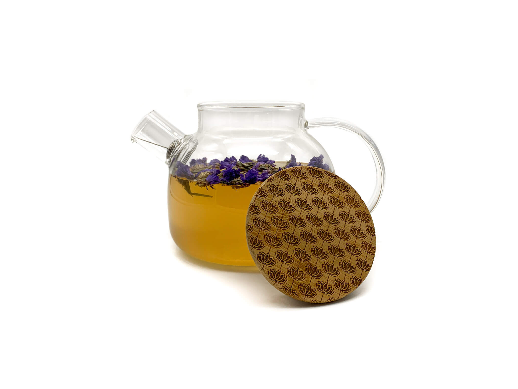 Lotus Glass Teapot