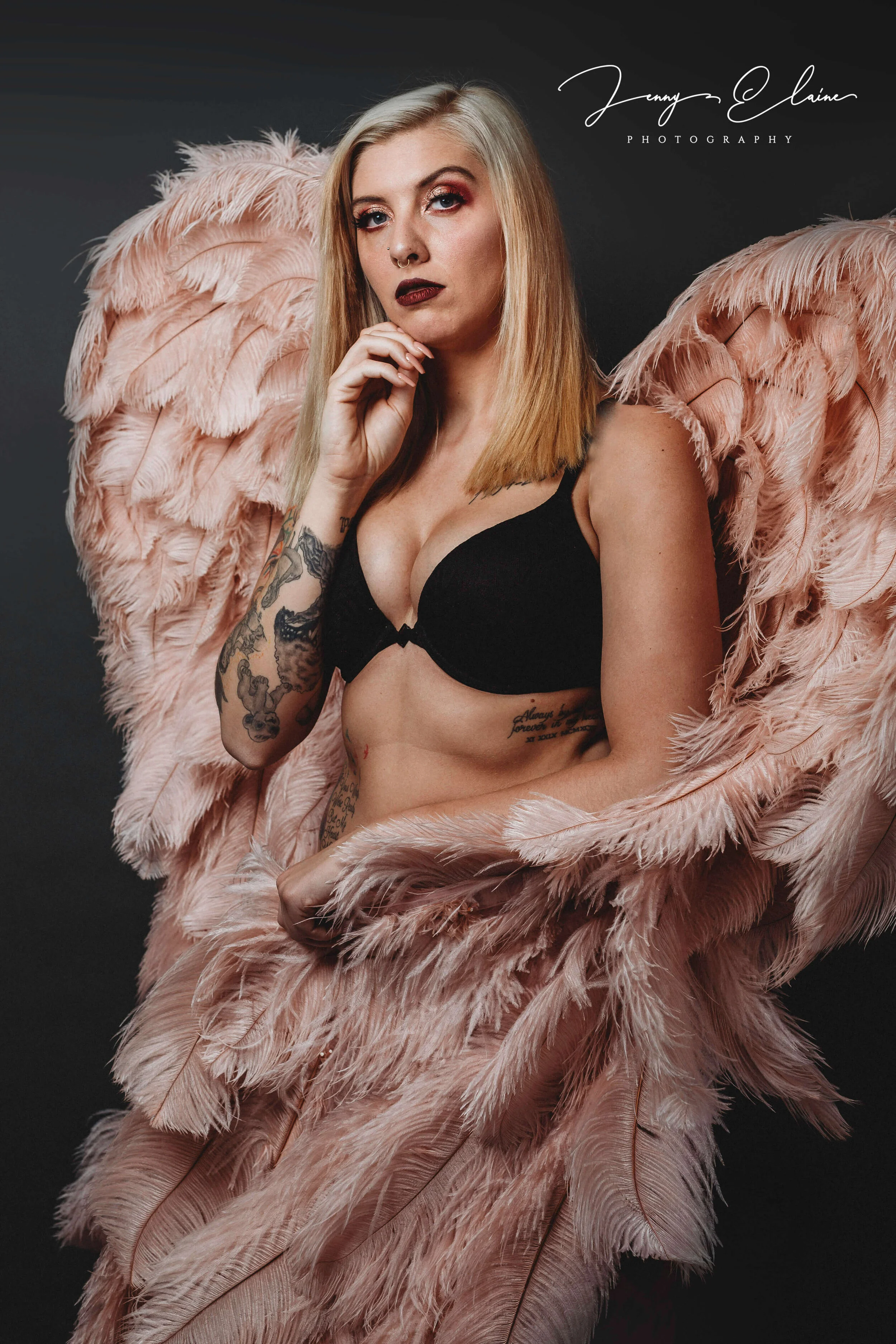 Boudoir Photography featuring our Wings