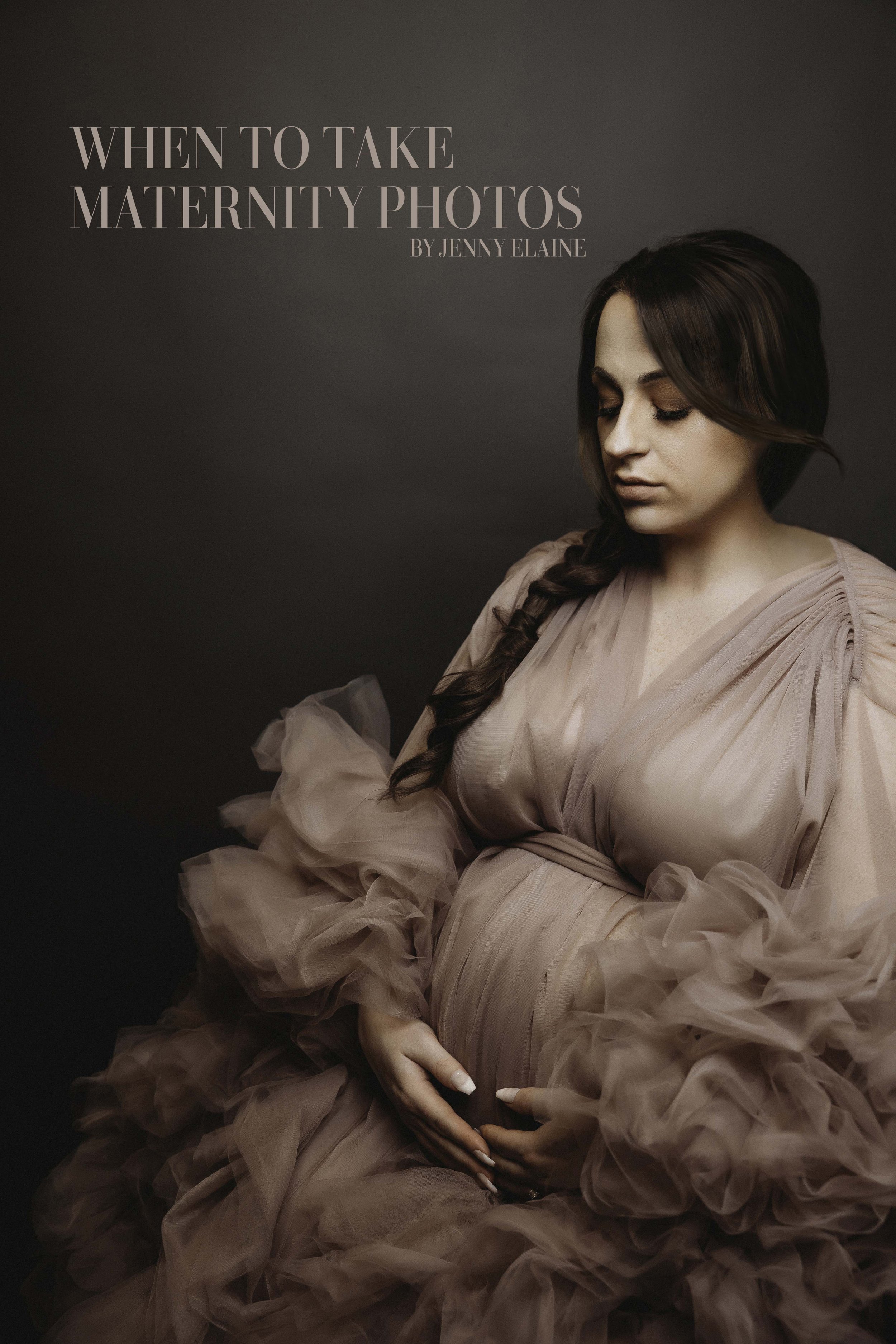 When to Take Maternity Photos