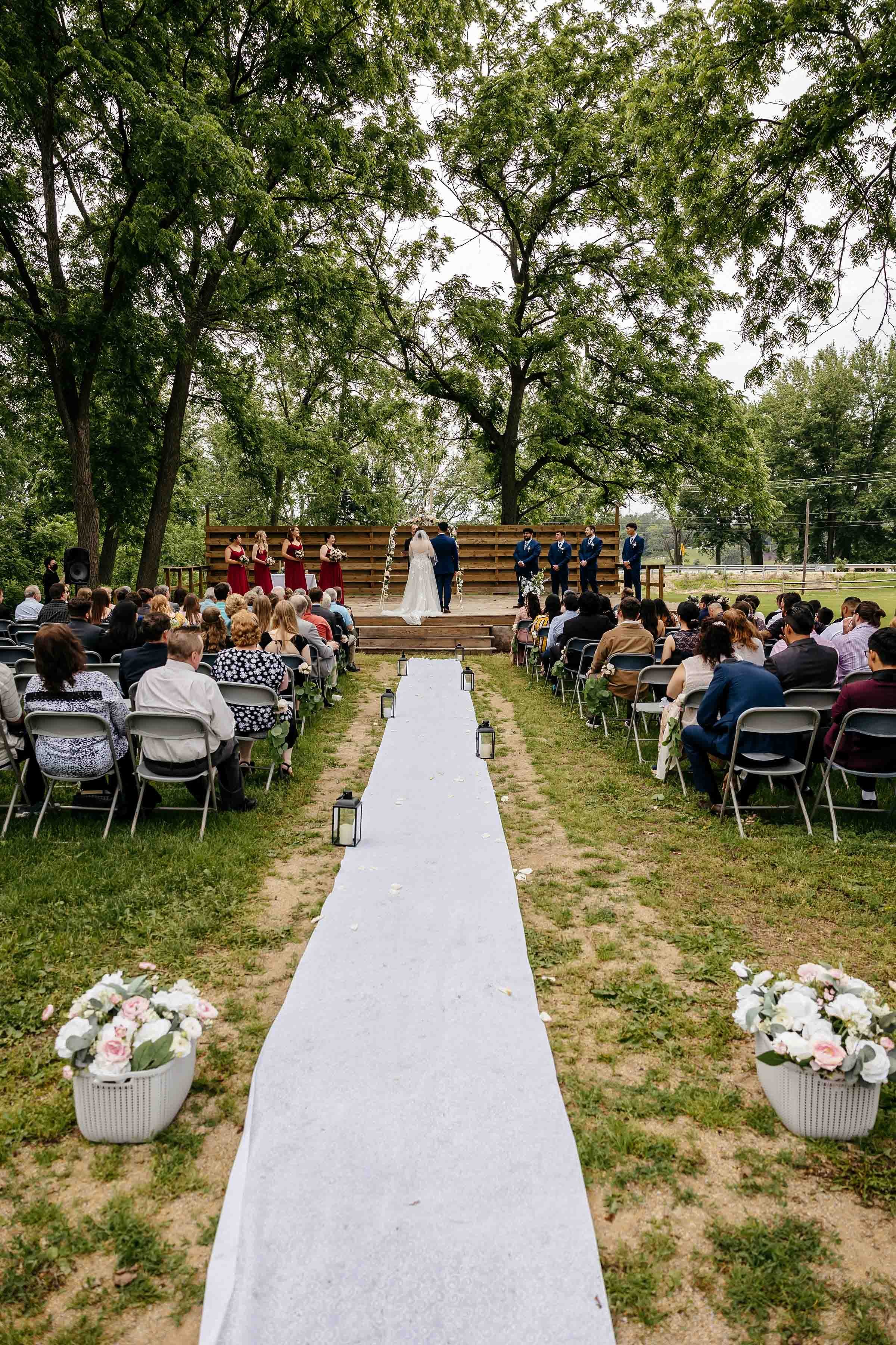 Rock County Wisconsin Wedding Photo