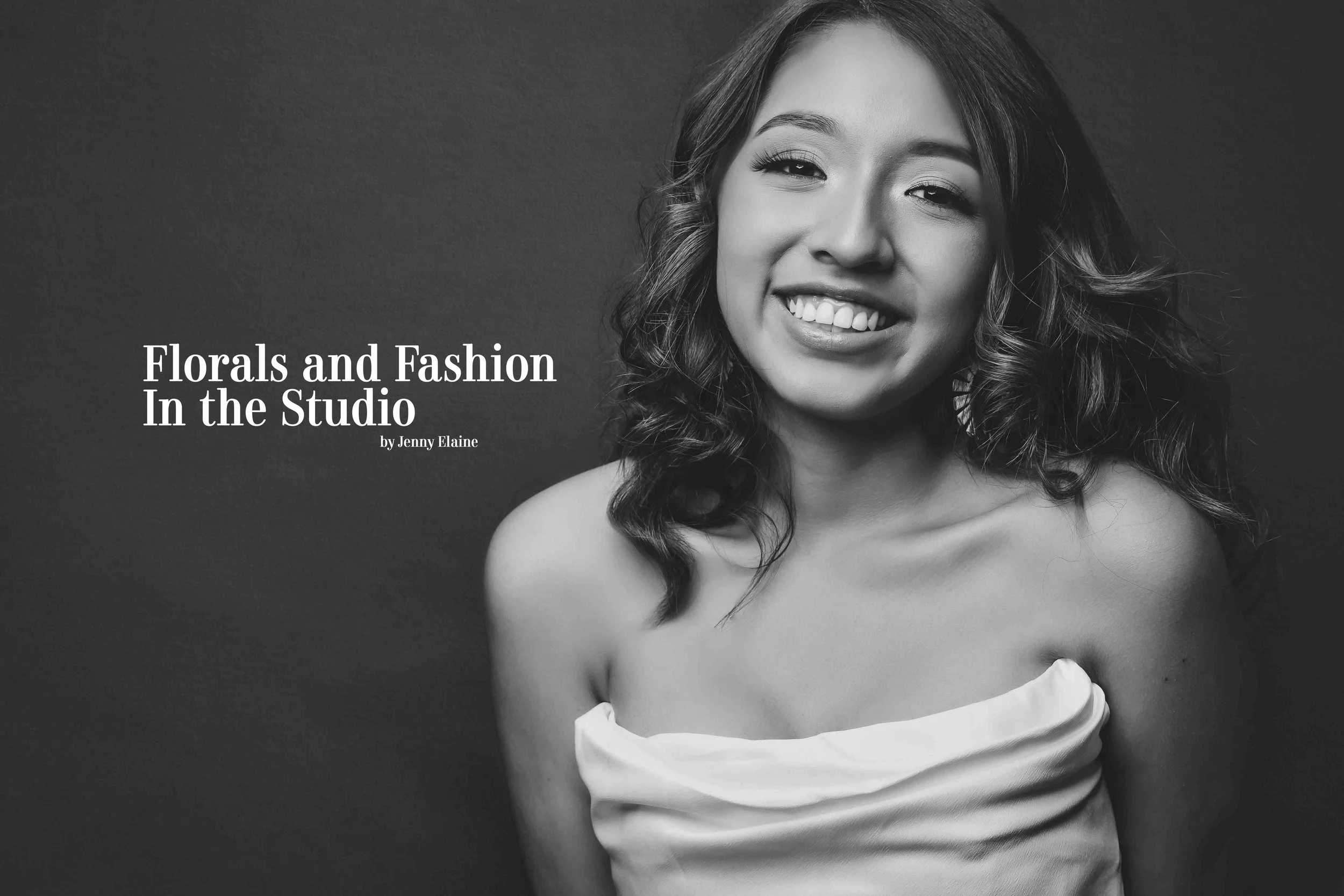 Florals and Fashion in the Studio 