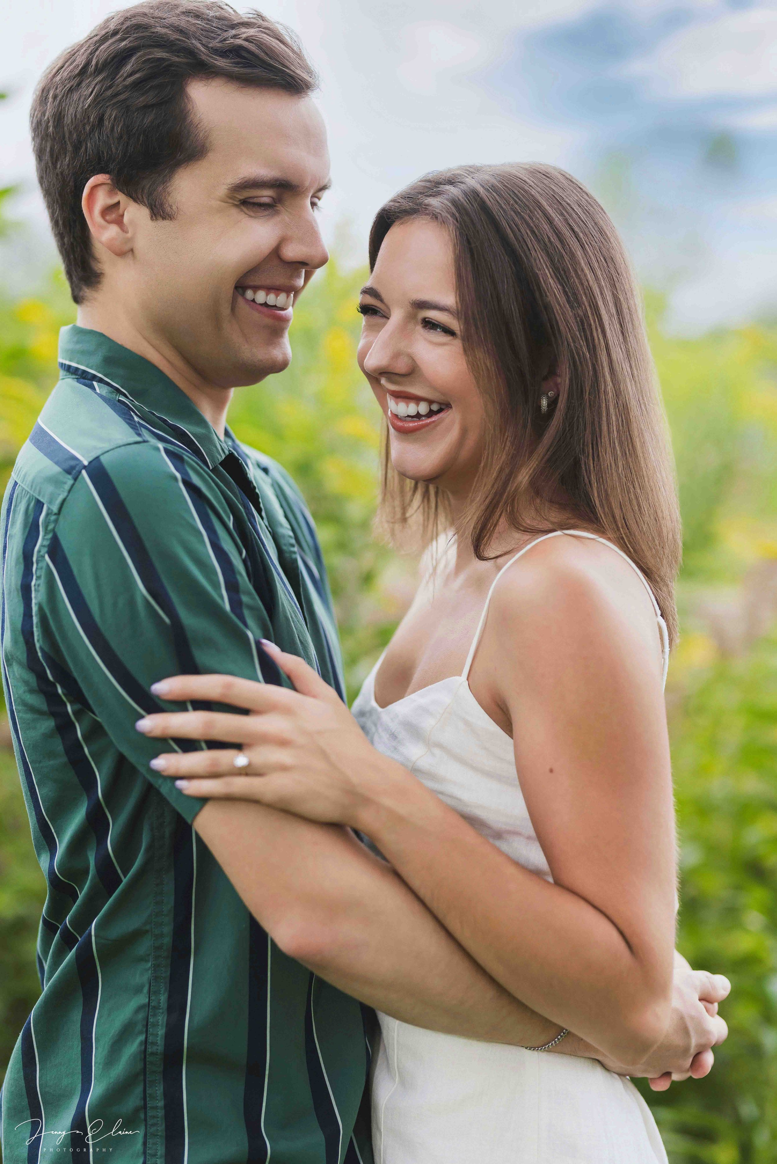 Engagement Photoshoot in Madison Wisconsin Park