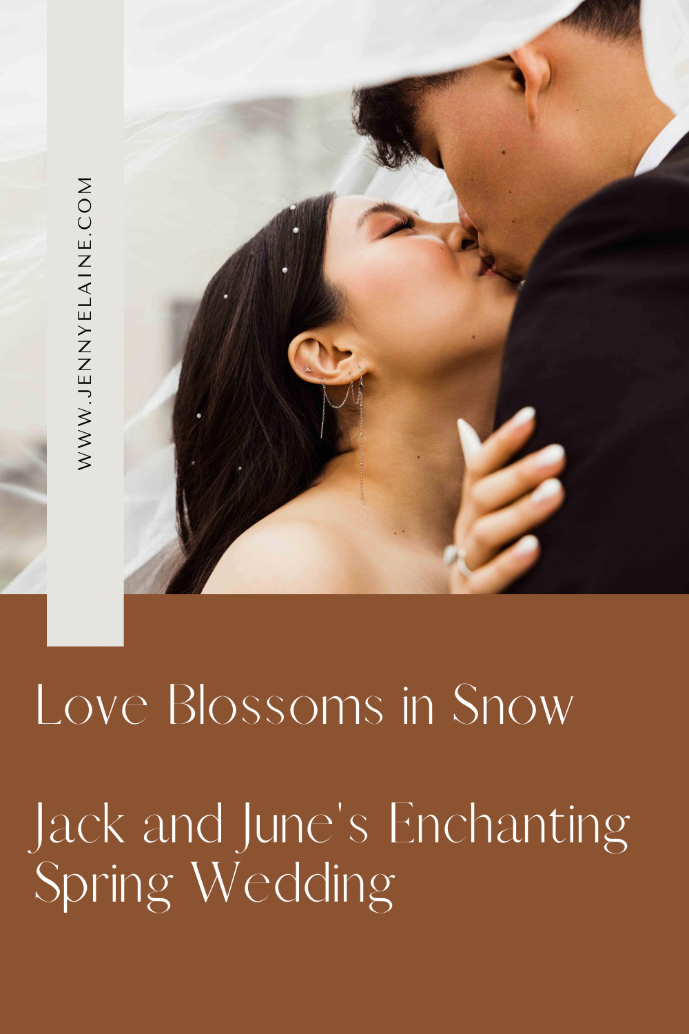 Love Blossoms in the Snow: Jack and June's Enchanting Spring Wedding in Fort Atkinson Wisconsin 