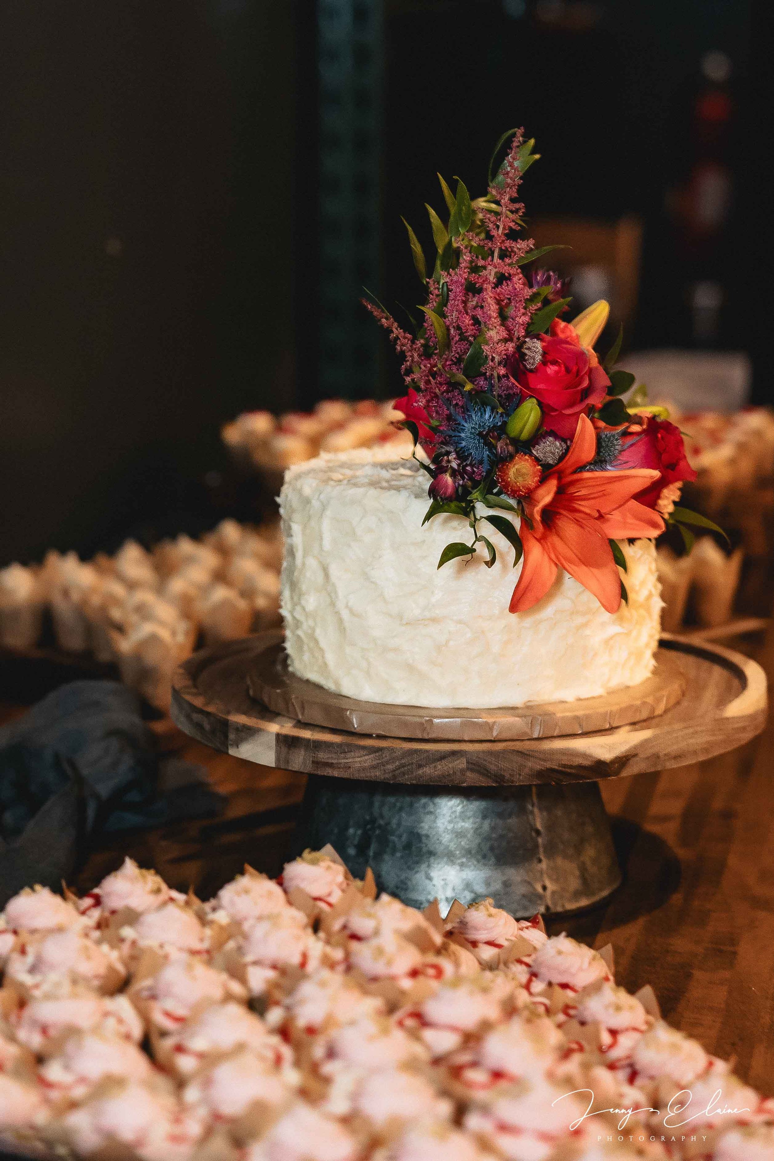 Wedding Cake and Florals Madison Wisconsin 