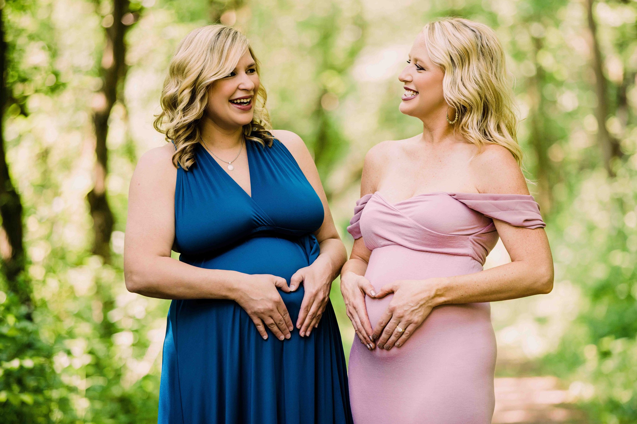 Sisters Maternity Photos in the Midwest