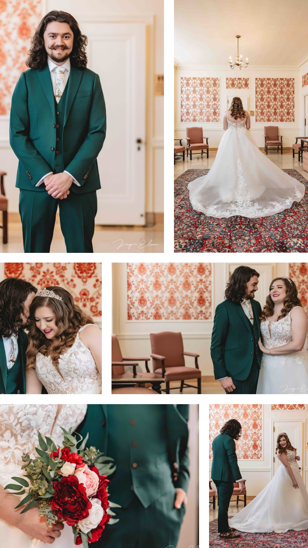 Downtown Madison WI Masonic Center Wedding