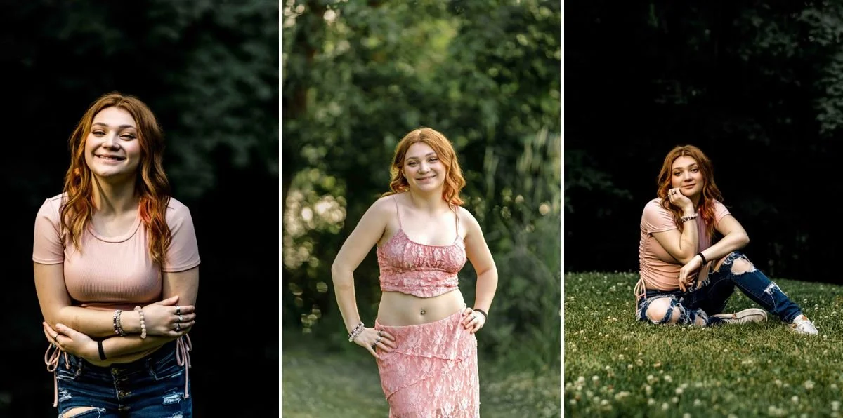 Greenbelt Outdoor Senior Portraits – Janesville, Wisconsin