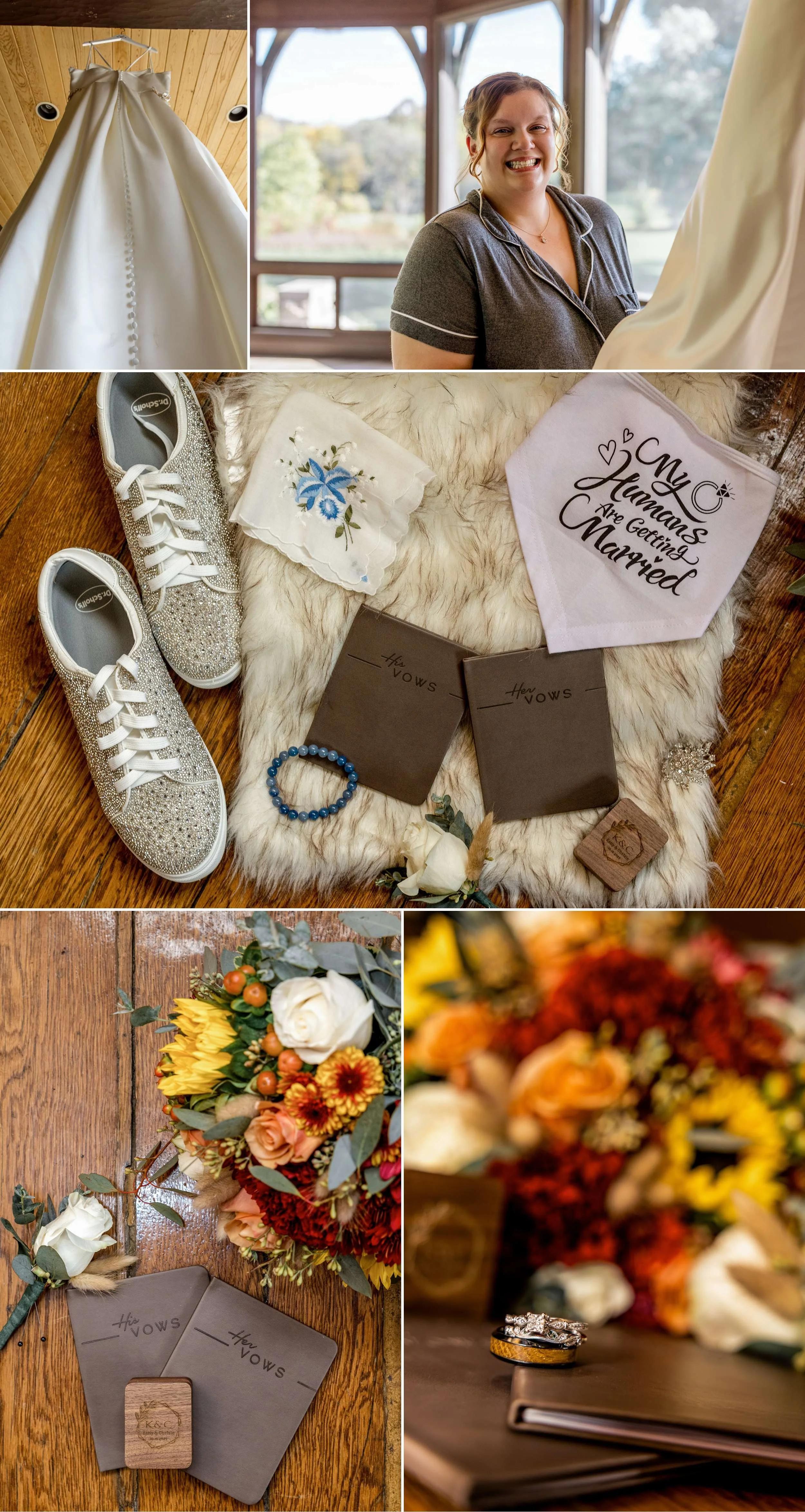  Kelly and Chelsea’s fall wedding day in Milwaukee, Wisconsin was filled with heartfelt moments, vibrant autumn color, and timeless romance. From their waterfront ceremony at the Boathouse at Brown Deer Golf Course to their elegant reception at Oak a