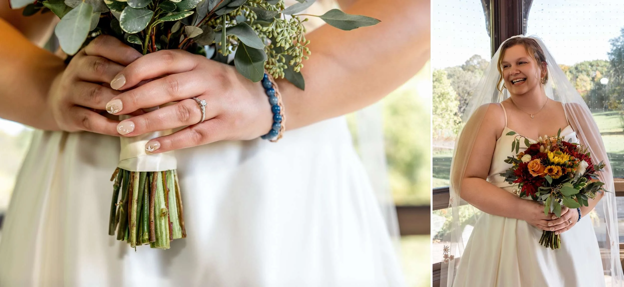  Kelly and Chelsea’s fall wedding day in Milwaukee, Wisconsin was filled with heartfelt moments, vibrant autumn color, and timeless romance. From their waterfront ceremony at the Boathouse at Brown Deer Golf Course to their elegant reception at Oak a