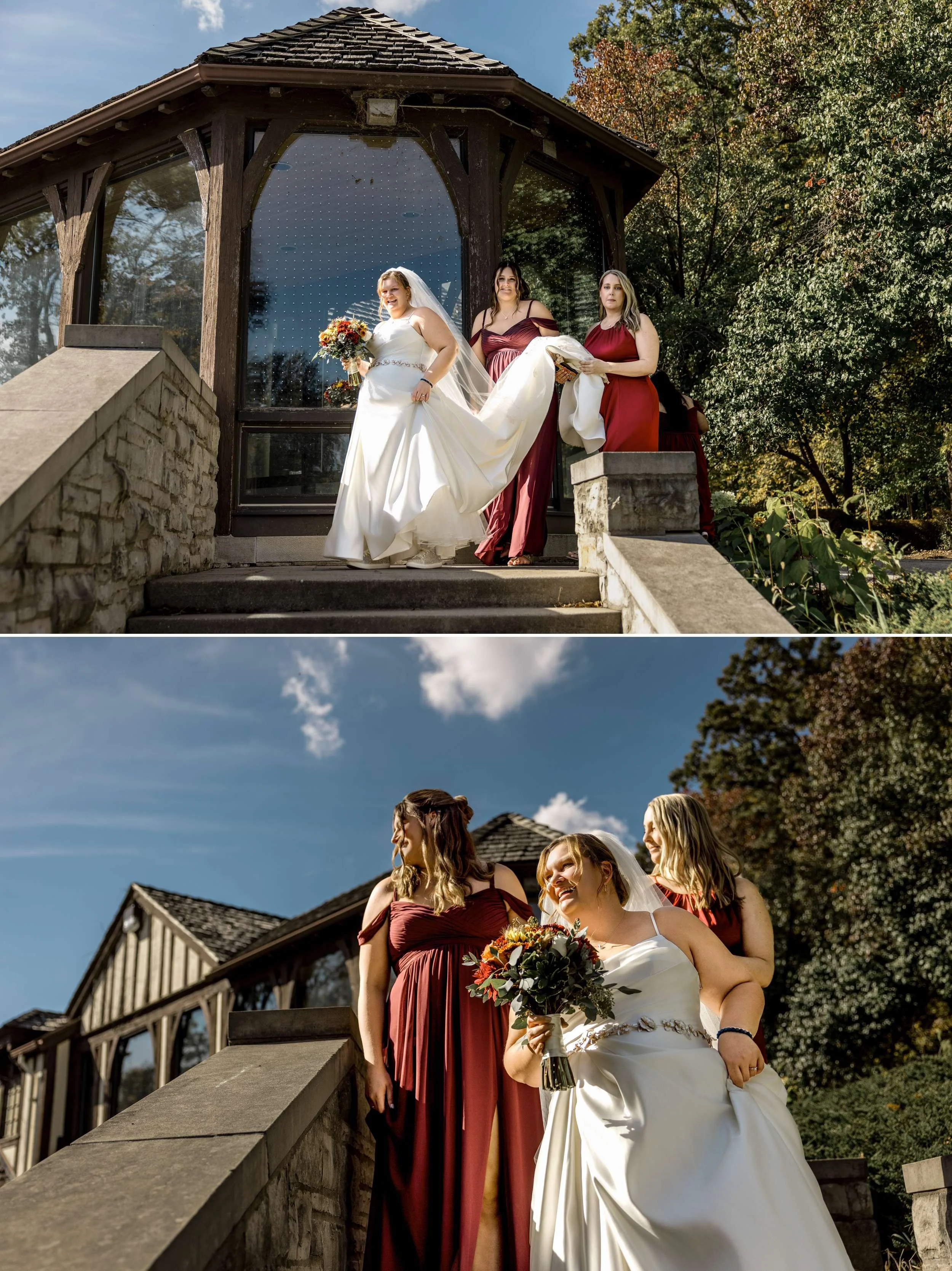Wedding Day Love Story at Brown Deer Golf Course