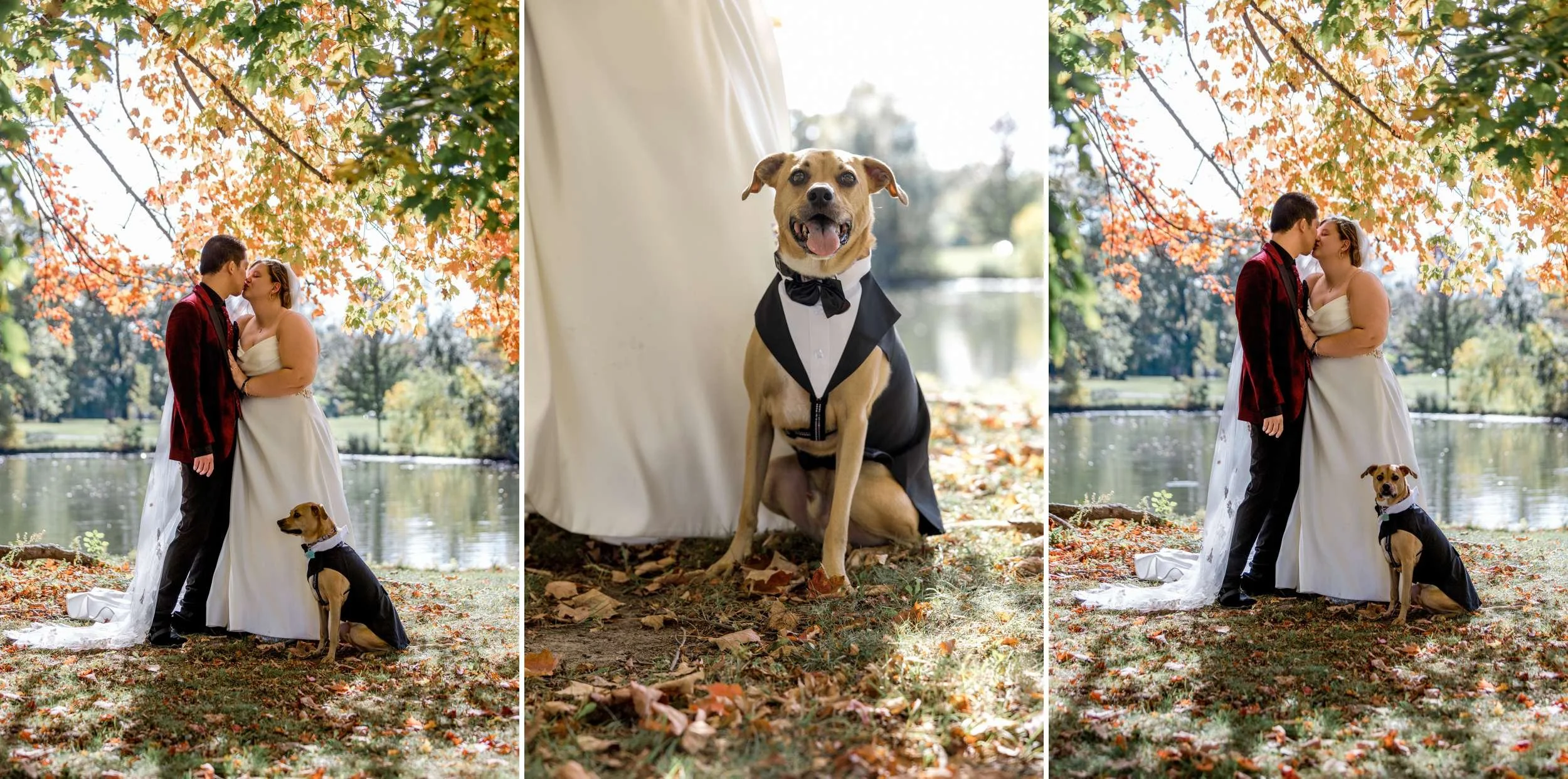 Wedding Day Love Story at Brown Deer Golf Course