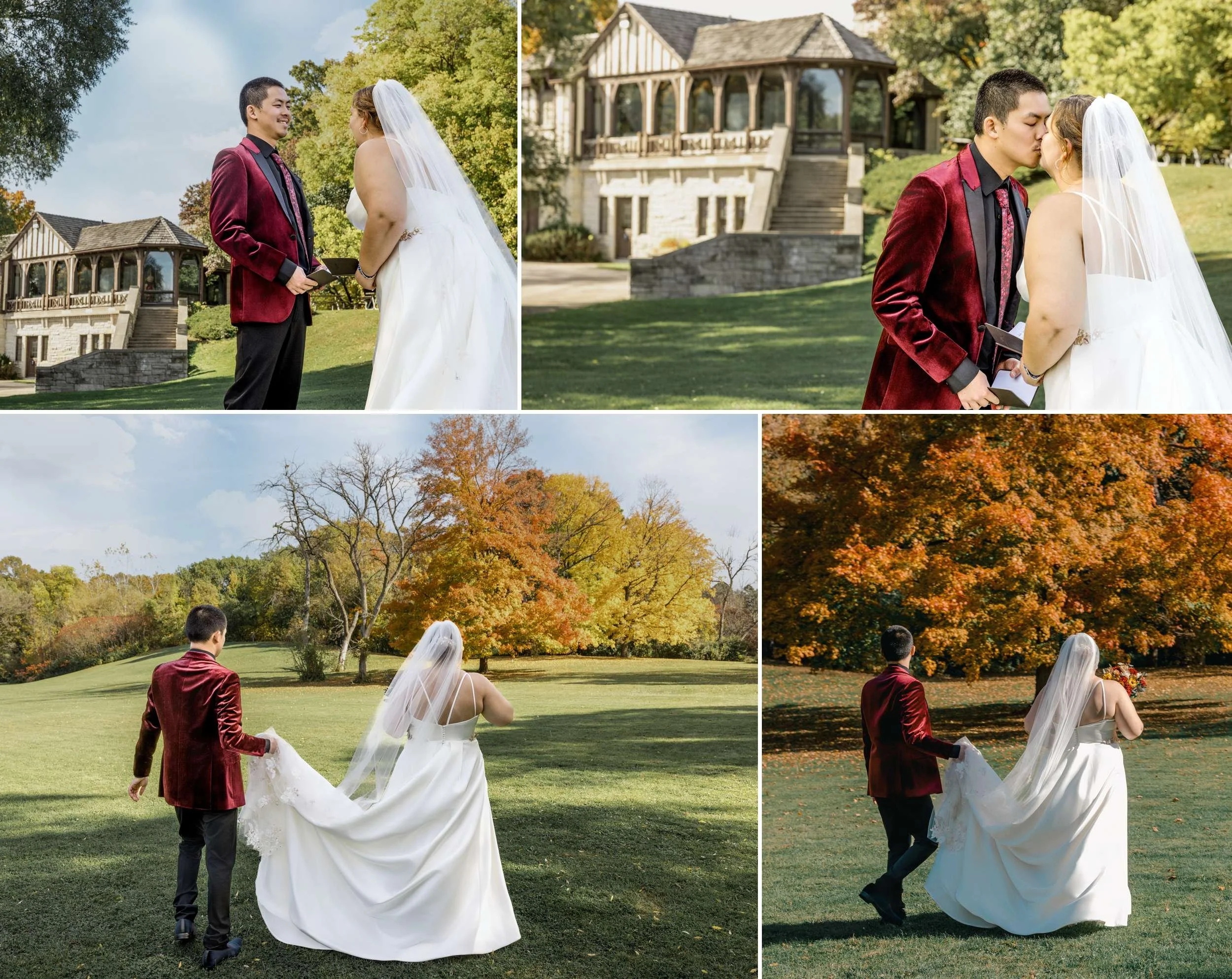 Fall Wedding Photography at Oak and Antler Milwaukee