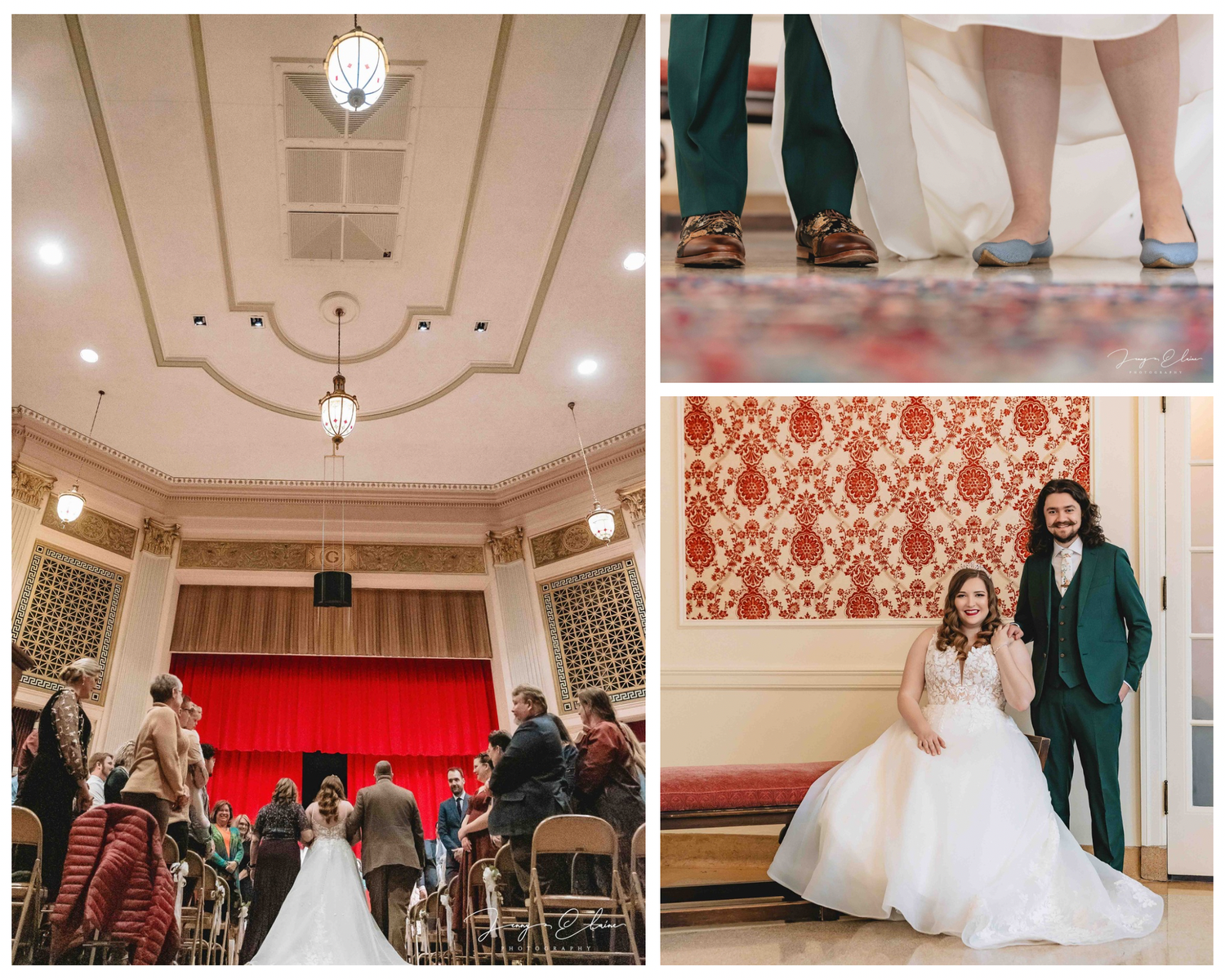 Historic Elegance: A Masonic Center Wedding in Madison