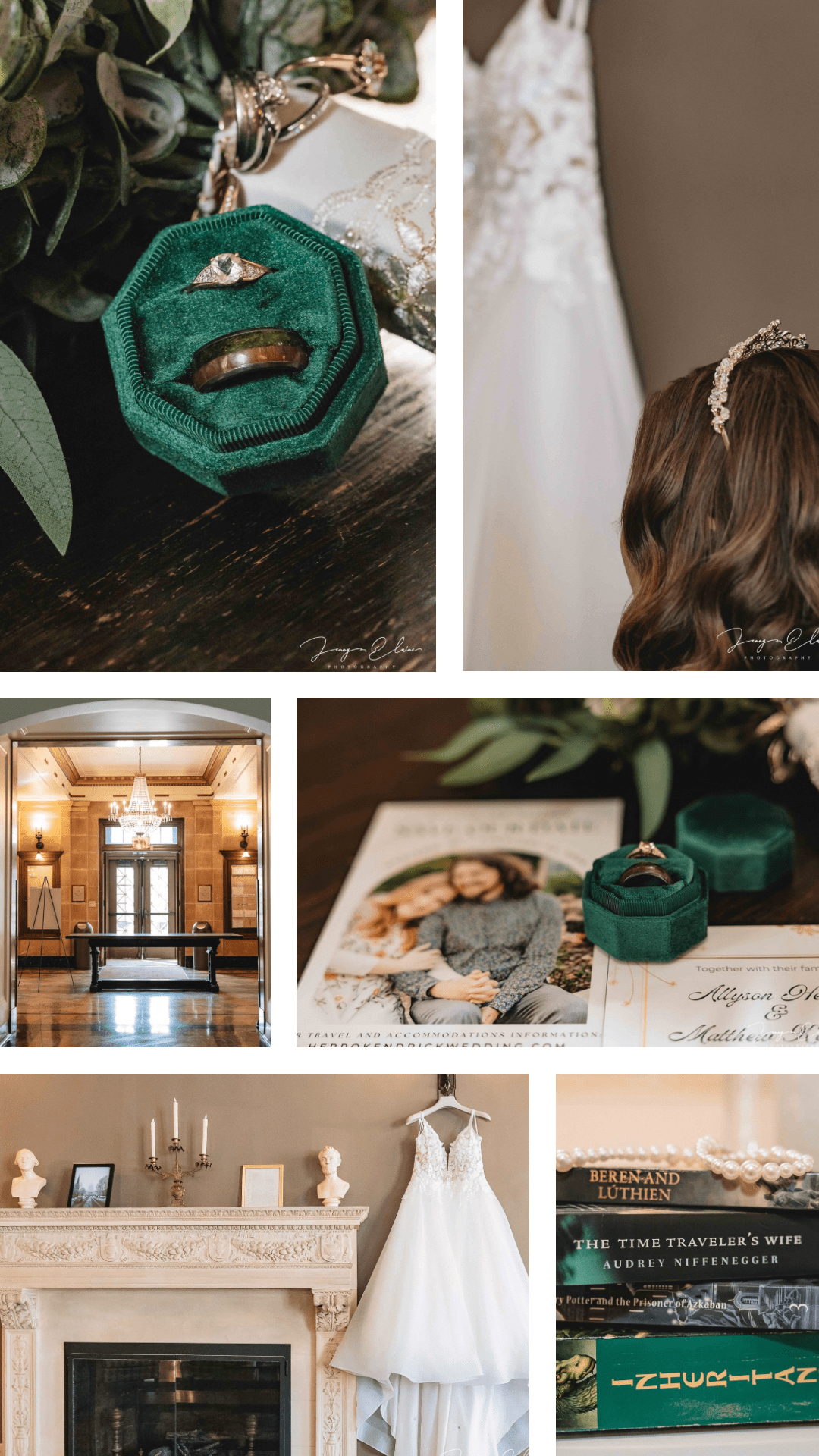 Elegant Late Winter Wedding at the Masonic Center in Madison