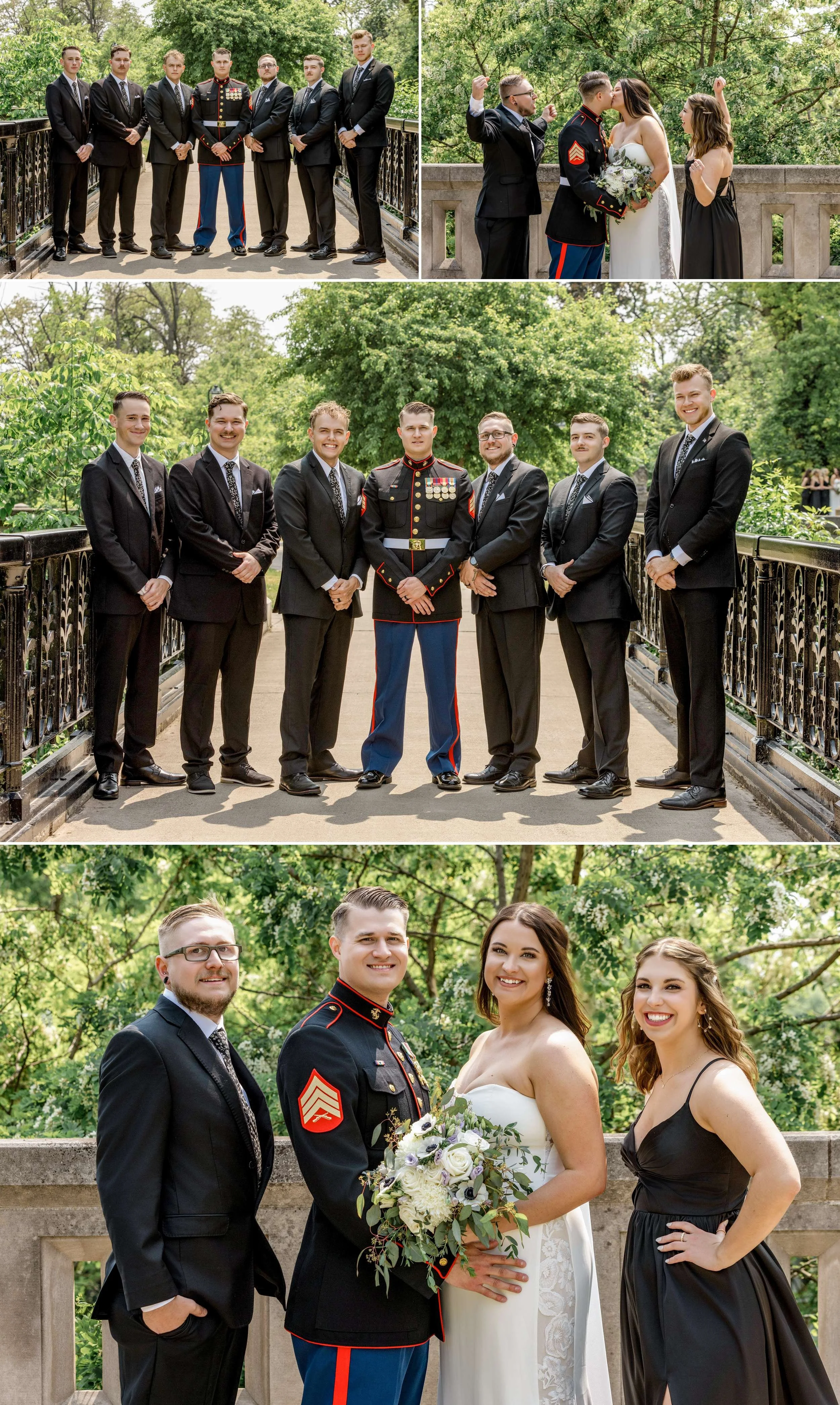 Timeless Lake Park Wedding Portraits | Milwaukee, WI