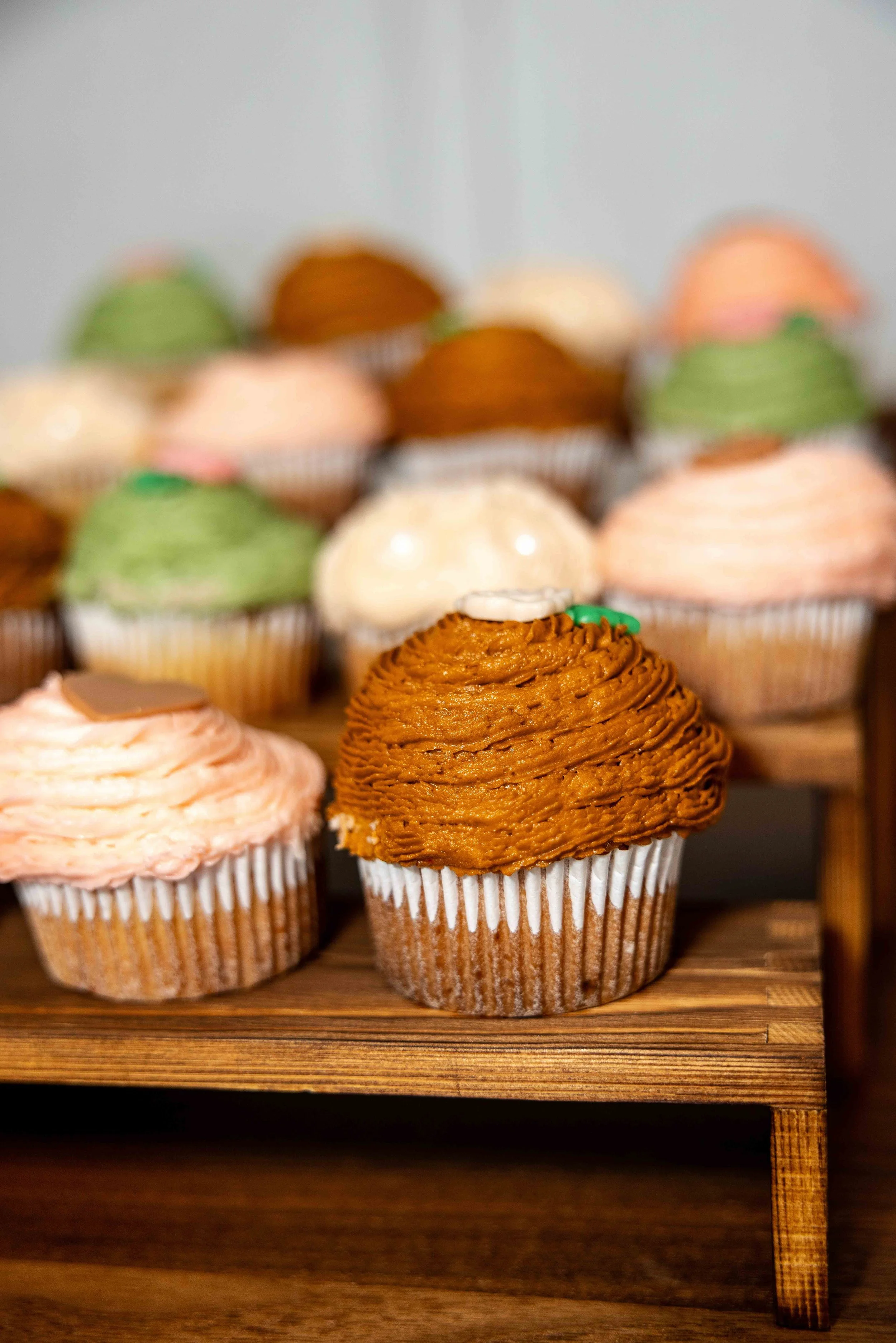 A Beautiful Cupcake Display Designed to Impress