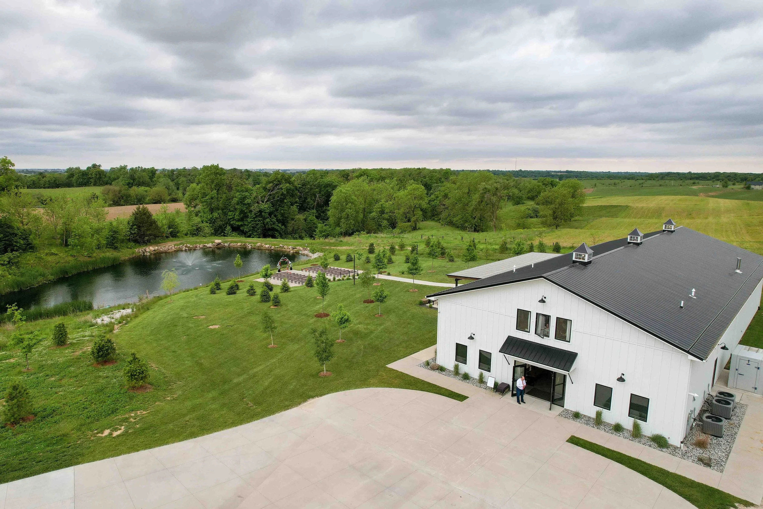 The Beautiful Grounds of Walnut Ridge Venue