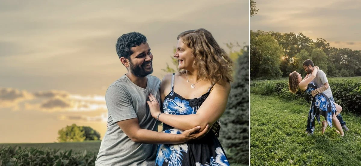 Janesville Wisconsin engagement photographer