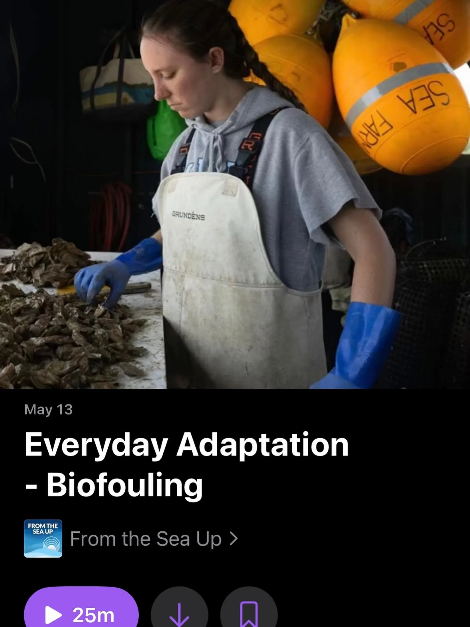 What the FLIP 🧨 Check us out on the pod From the Sea Up! Fighting biofouling one flip at a time.