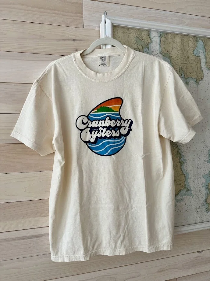 Ivory with Color Logo T-Shirt