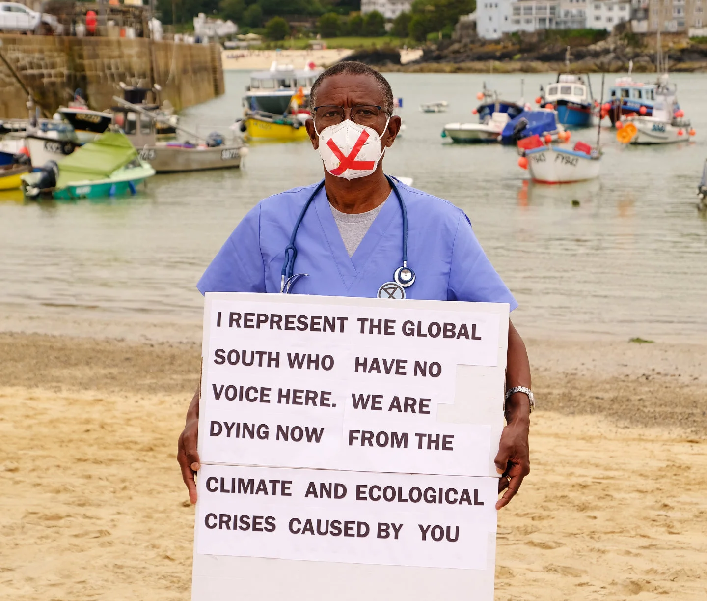Doctors, nurses and other health professionals urge G7 world leaders to act on the climate and ecological crisis