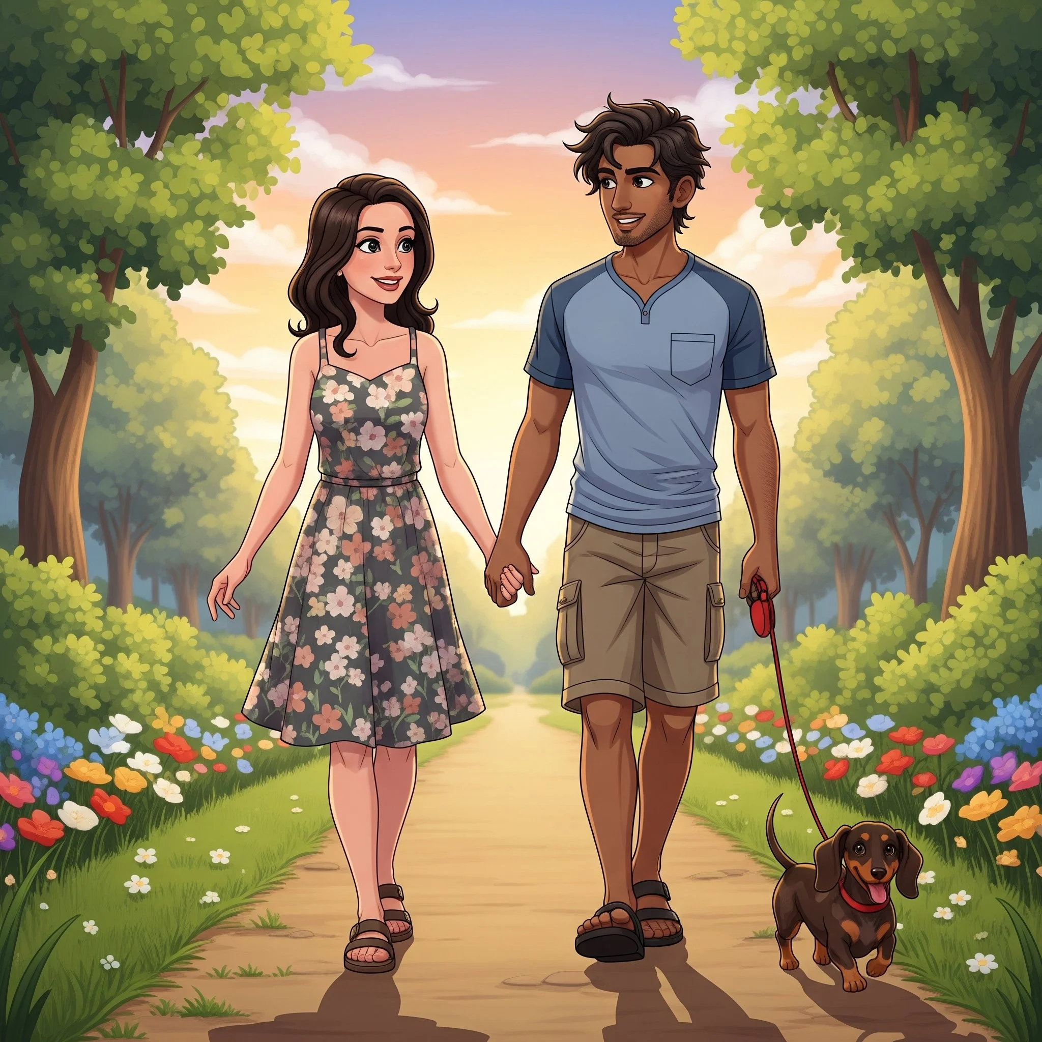 “I’d Like To Go For A Walk…  Wanna Come?”