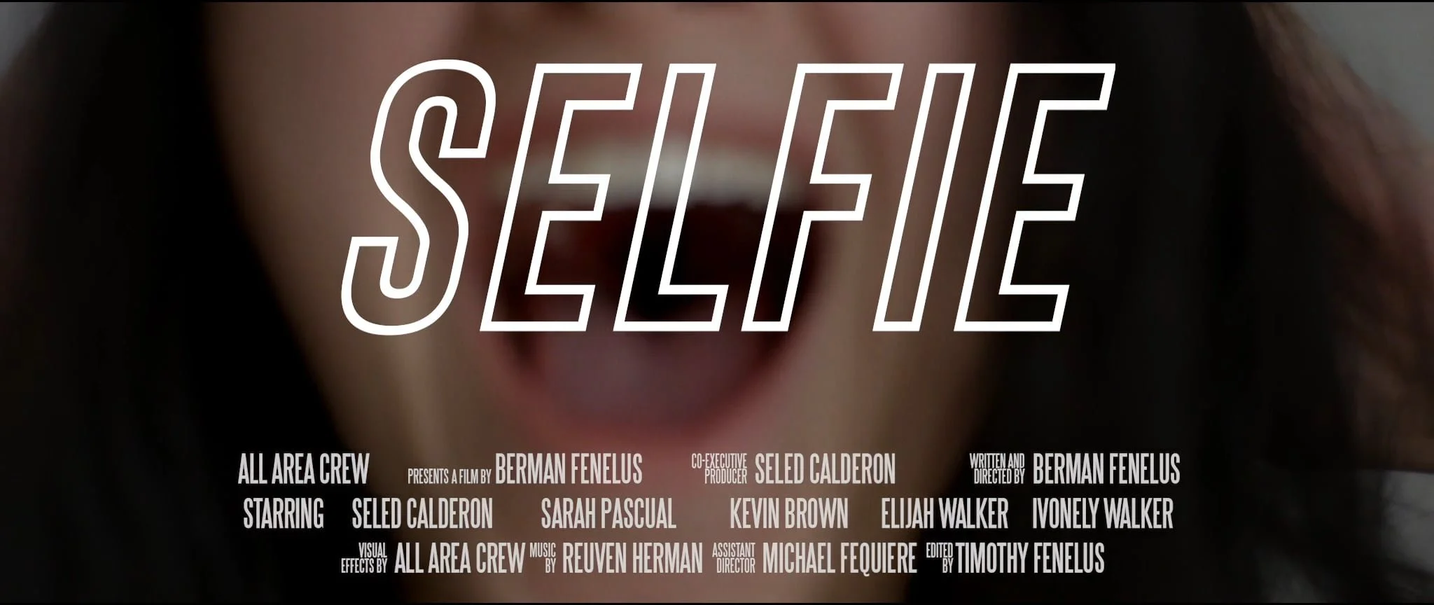Selfie short film directed by Berman Fenelus