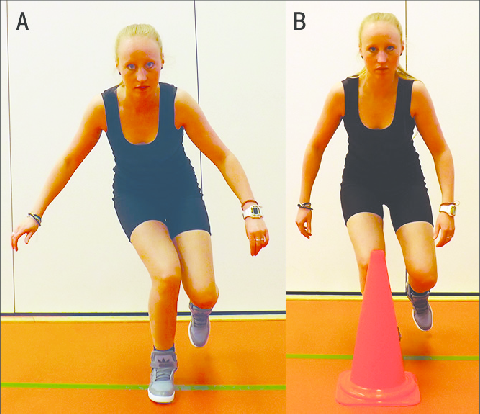 Comparison of instructions to reduce knee valgus motion during a single leg squat with