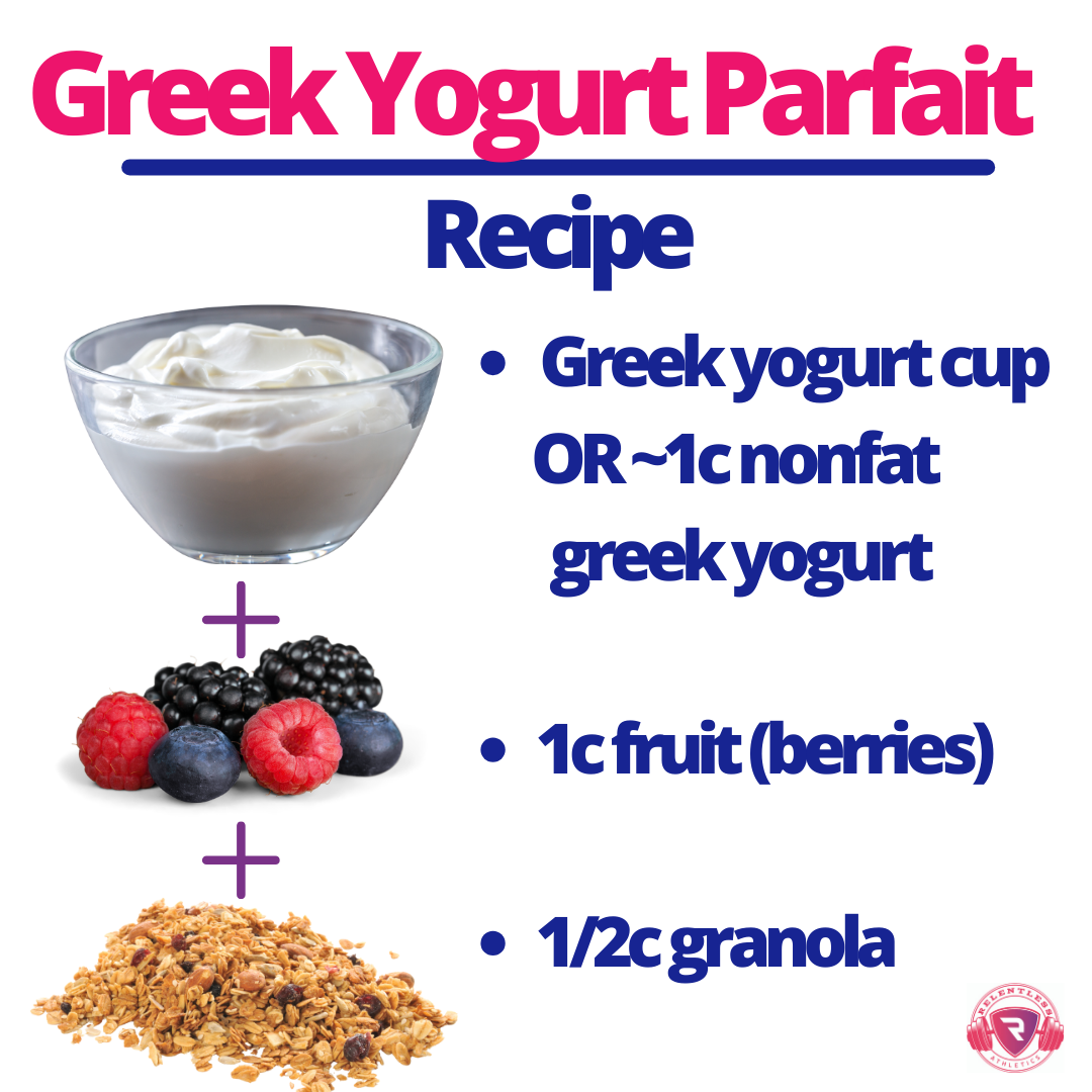 Key Signals of Inadequate Protein Intake for Female Athletes 6 Greek+yogurt+parfait