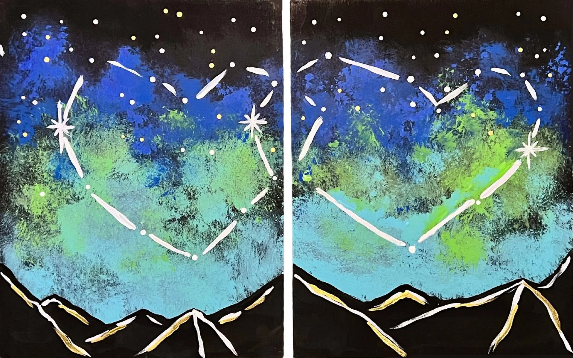 GALAXY HEART NIGHTSCAPE (blue)