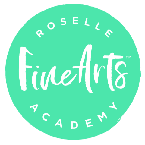 Roselle+Fine+Arts+Academy+Logo+-+Circle+Knockout+1C+Teal.png