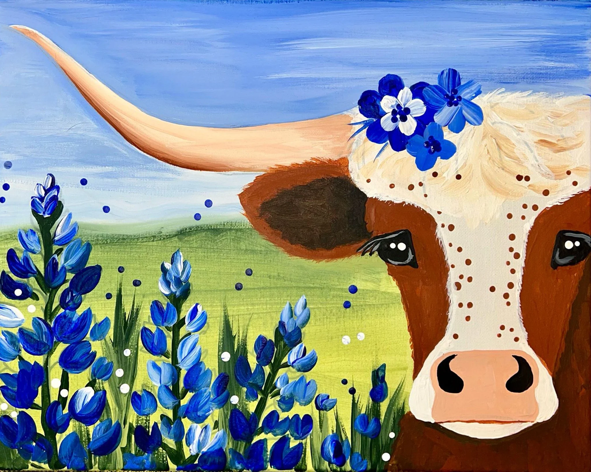 LONGHORN WITH BLUEBONNETS.jpg