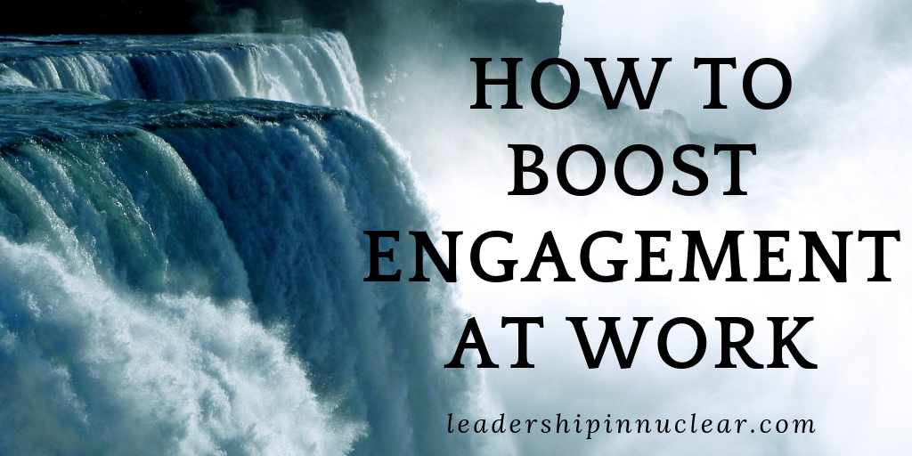 How to boost engagement at work