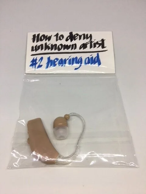 How to deny unknown artist? #2 Hearing Aid 