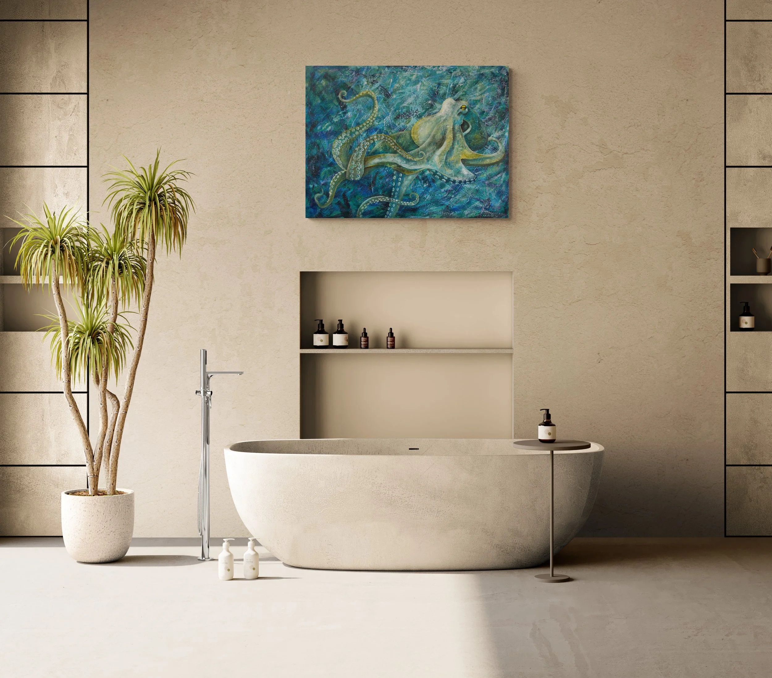 E1847 Emotions of an Octopus - luxury-bathroom-with-tropical-plant.jpg