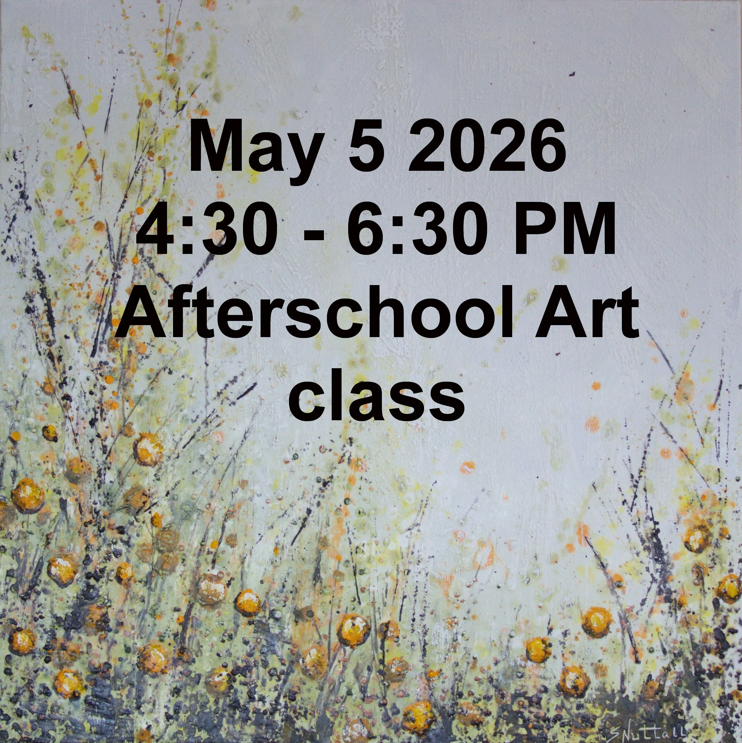 After School Class - 2 hour class $45.00 (Copy)