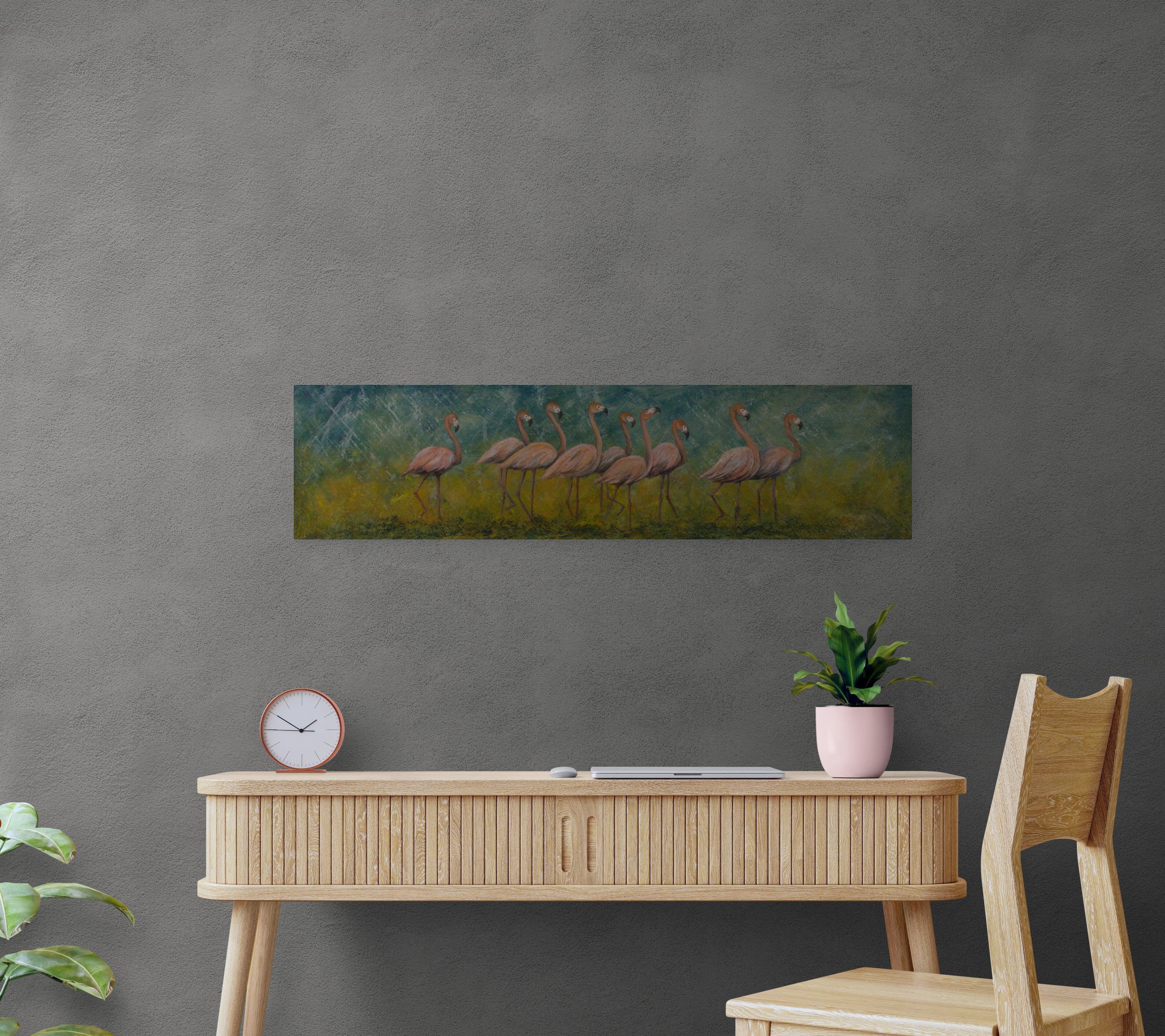 E1860 March of the Flamigos #2  wooden-study-desk-and-chair.jpg