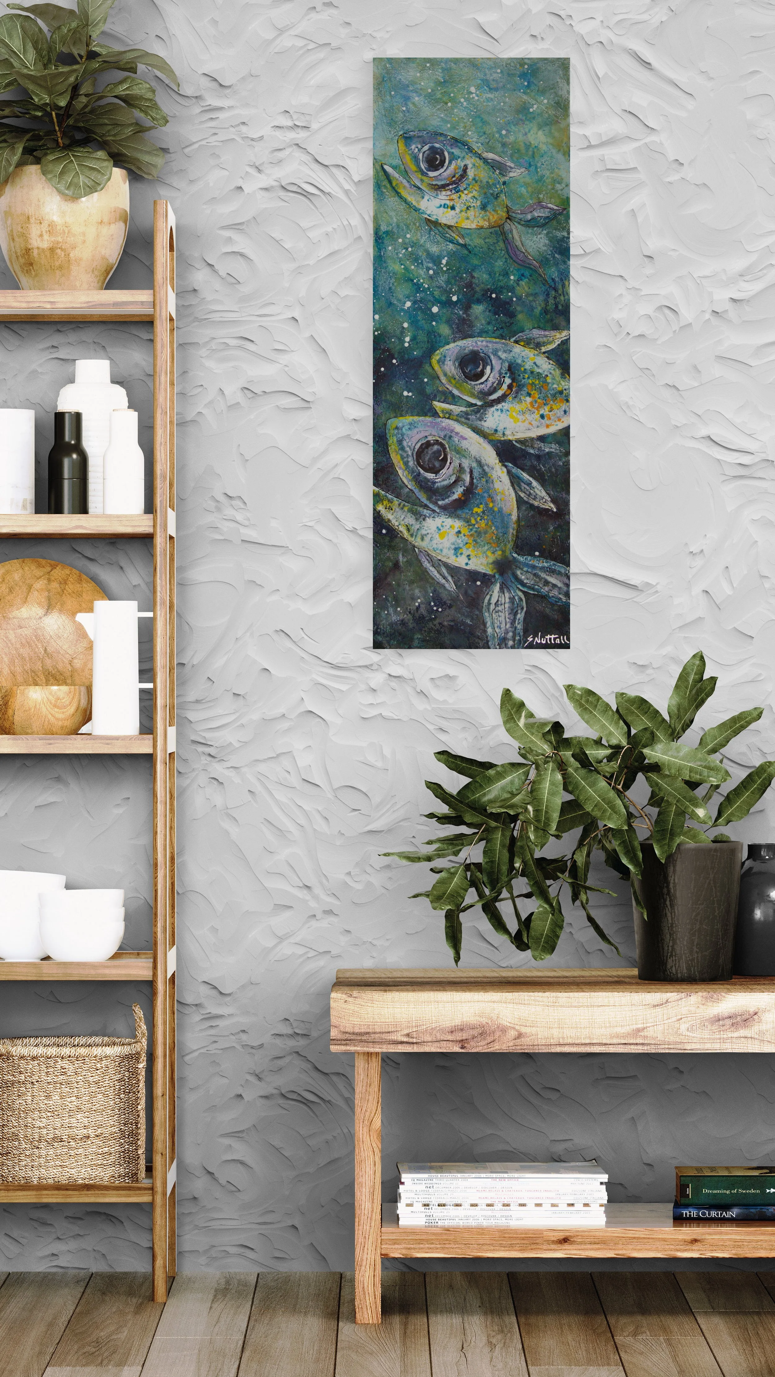 Whimsical Fish 30 close-up-of-a-console-table-and-shelving-unit.jpg