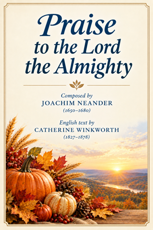 November 2026 - "Praise to the Lord, the Almighty"