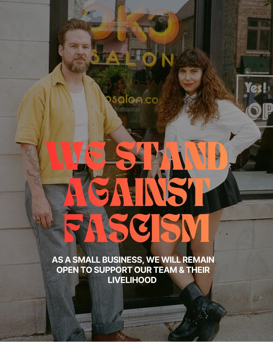 As a small business, we have a responsibility to our team of individuals who rely on us being open for their livelihood &amp; cannot participate in the nationwide strike. Consider supporting a local business if you have to spend $. We fully support t